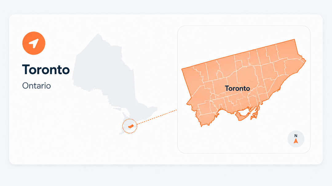 Toronto upcoming location